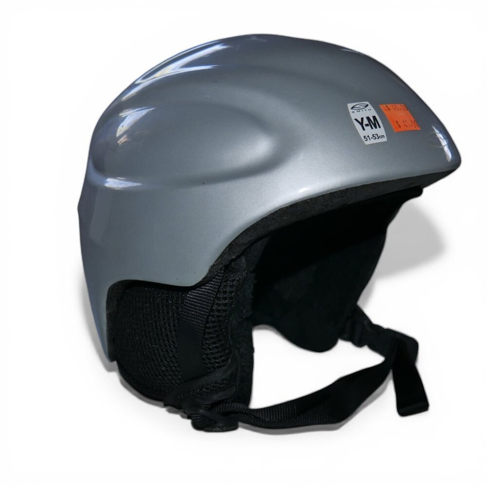Smith Antic Helmet Junior Youth Size Medium Silver Snow Sports Snowboard Ski